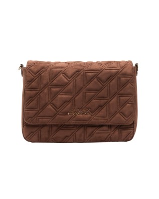 Alv By Alviero Martini – Borsa a tracolla messenger in poliuretano scamosciato Stella