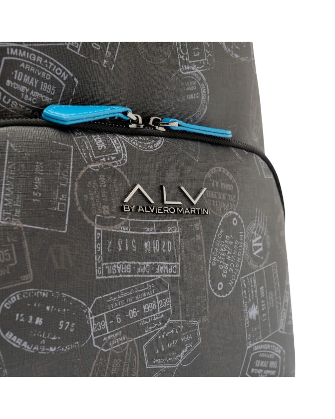  Alv By Alviero Martini – Zaino uomo in poliuretano con tasca