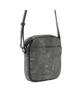 Alv By Alviero Martini - Men's polyurethane shoulder bag...