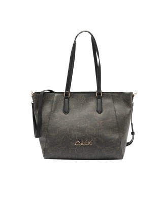 Alv By Alviero Martini – Shopping bag Large in poliuretano Passport Classic