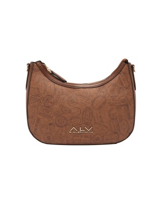  Alv By Alviero Martini - Borsa hobo in poliuretano Passport 2