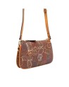  Alv By Alviero Martini - Borsa a spalla a tre scomparti in
