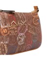  Alv By Alviero Martini - Borsa a spalla a tre scomparti in