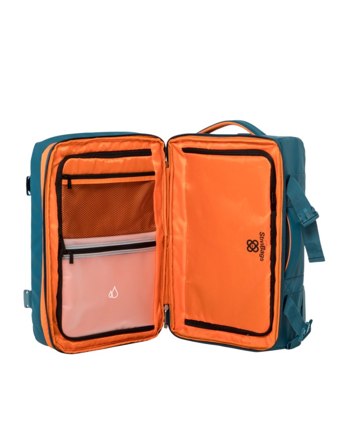  StiviBags - Trolley semirigido espandibile medio in tessuto