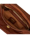 Campomaggi - Borsa a tracolla in pelle con rivetti dorati Erica