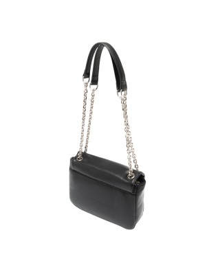 Alv By Alviero Martini - Borsa a spalla in poliuretano con manico in metallo Maja 2