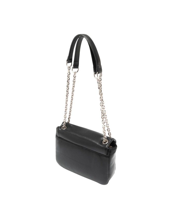 Alv By Alviero Martini - Borsa a spalla in poliuretano con manico in metallo Maja
