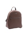 Alv By Alviero Martini – Damenrucksack aus Leder mit Außentasche Luxury