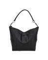 Gabs - G3 Convertible Flat Leather Bag, Size L, Bull Black