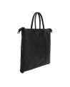 Gabs - G3 Convertible Flat Leather Bag, Size L, Bull Black