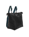 Gabs - G3 Convertible Flat Leather Bag, Size L, Bull Black
