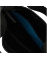 Gabs - Borsa a spalla in pelle Tg. M Bull Bicolor Black Dorina