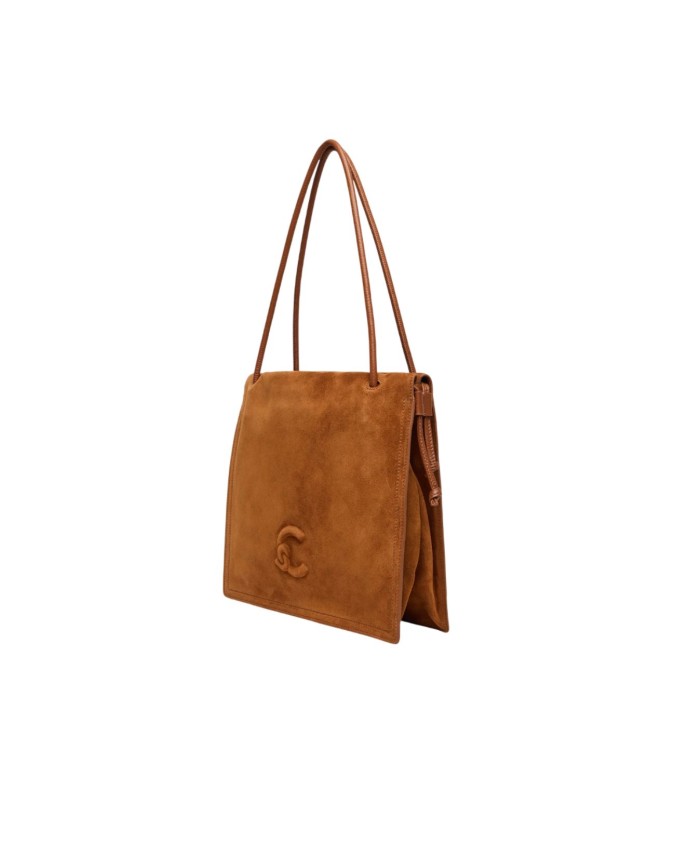  Coccinelle – Borsa a spalla con doppio manico in pelle