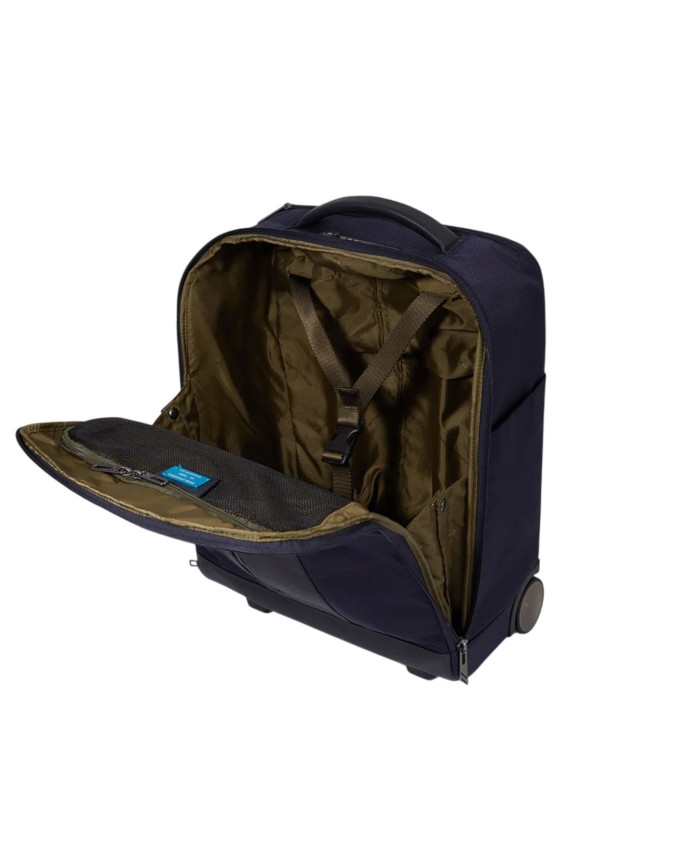 Piquadro - Trolley underseater in tessuto riciclato 2 ruote Brief