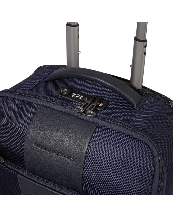 Piquadro - Trolley underseater in tessuto riciclato 2 ruote Brief