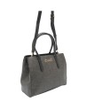 Alv By Alviero Martini - Tote bag in poliuretano con tracolla Passport Classic