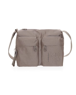  Mandarina Duck - Borsa a tracolla con doppia tasca in Mitrix