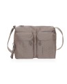  Mandarina Duck - Borsa a tracolla con doppia tasca in Mitrix