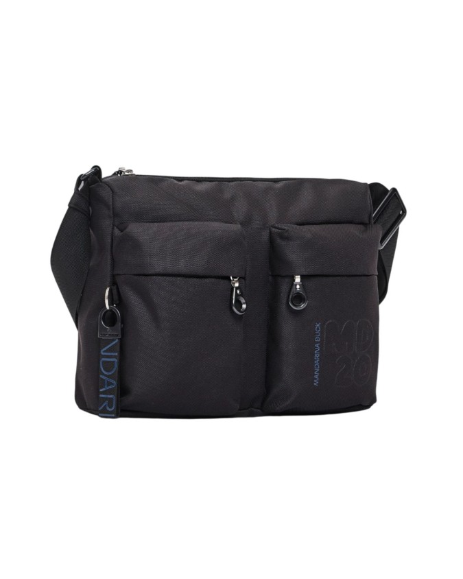  Mandarina Duck - Borsa a tracolla con doppia tasca in Mitrix
