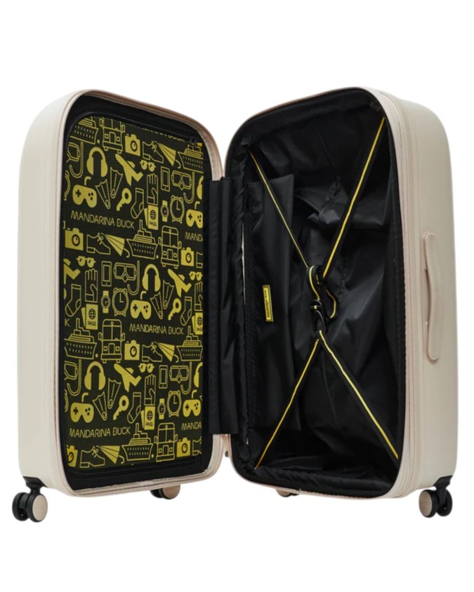  Mandarina Duck - Trolley grande espandibile in policarbonato
