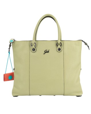 Gabs - Borsa piatta trasformabile in pelle Tg M Bull Black