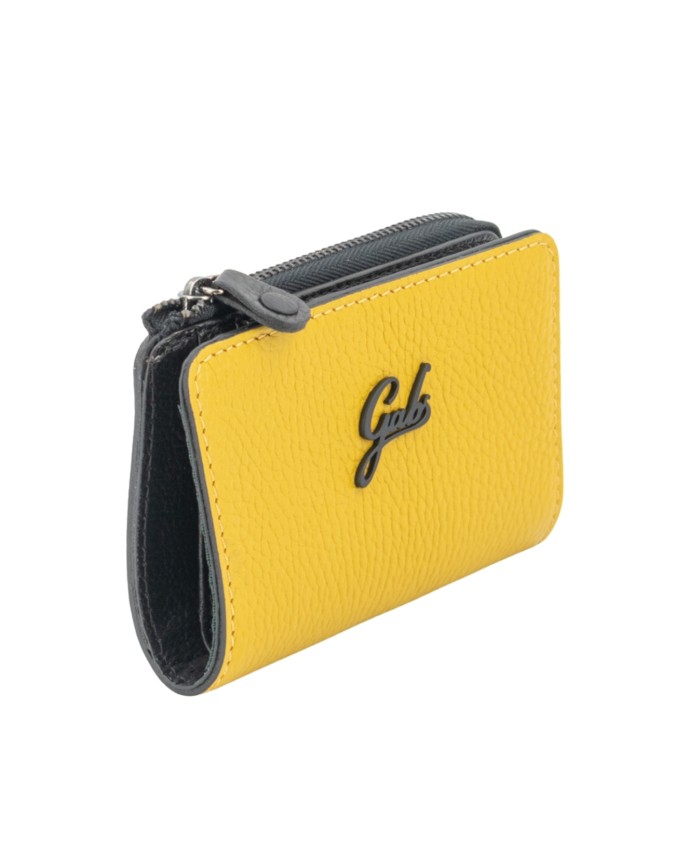  Gabs - Portafoglio piccolo in pelle Gmoney57 Bull Black