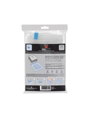  Roncato - 2 sacchetti comprimibili salvaspazio in materiale