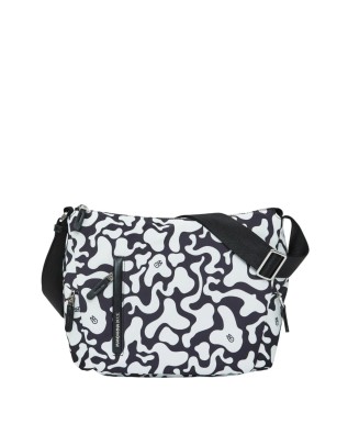 Mandarina Duck - Borsa a tracolla in poliestere con tasche esterne Hunter