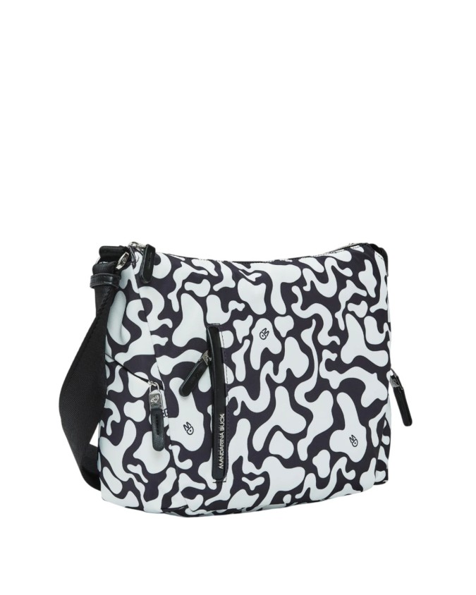 Mandarina Duck - Borsa a tracolla in poliestere con tasche esterne Hunter