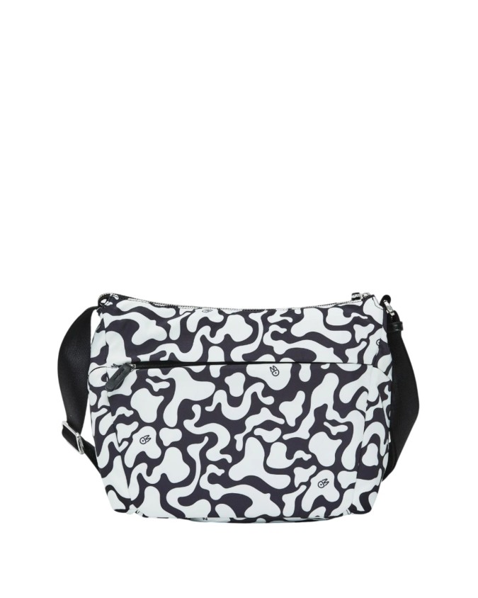 Mandarina Duck - Borsa a tracolla in poliestere con tasche esterne Hunter