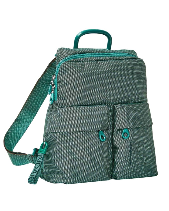  Mandarina Duck - Zaino donna con doppia tasca frontale in