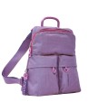  Mandarina Duck - Zaino donna con doppia tasca frontale in