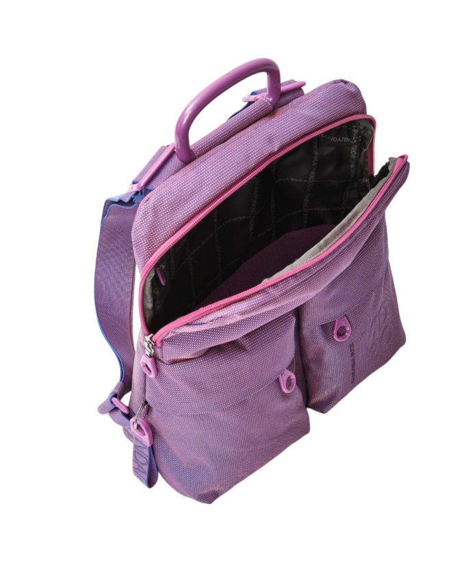  Mandarina Duck - Zaino donna con doppia tasca frontale in