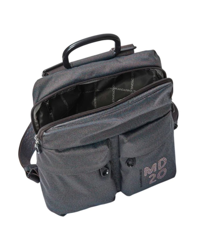 Mandarina Duck - Zaino con tasche frontali in poliestere MD20 Lux 2.0