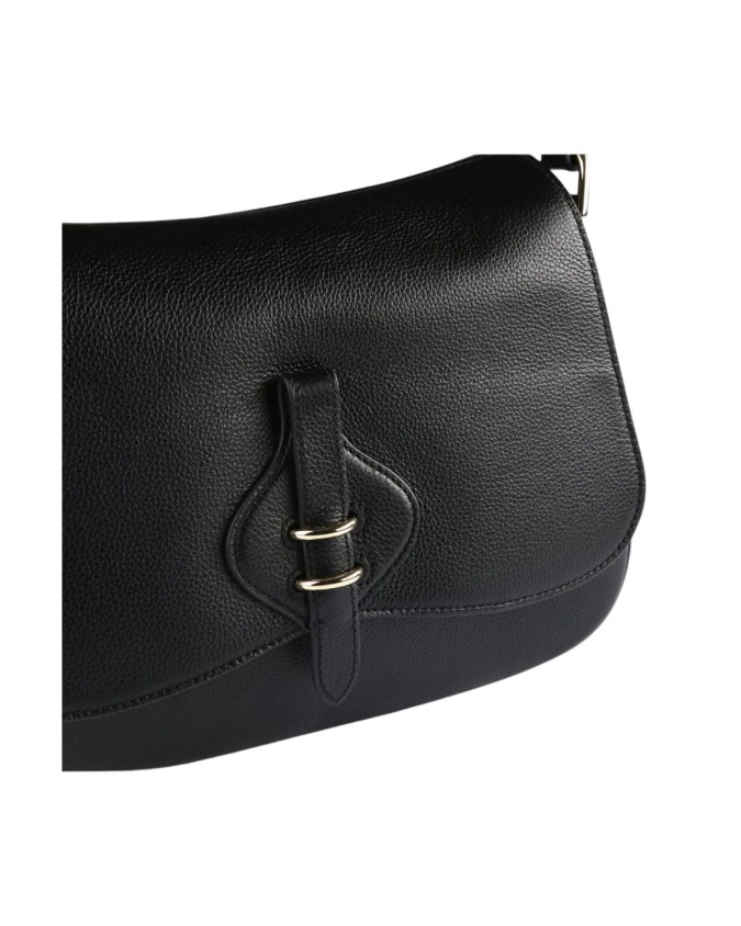  Coccinelle - Borsa a mano in pelle con tracolla e patta large