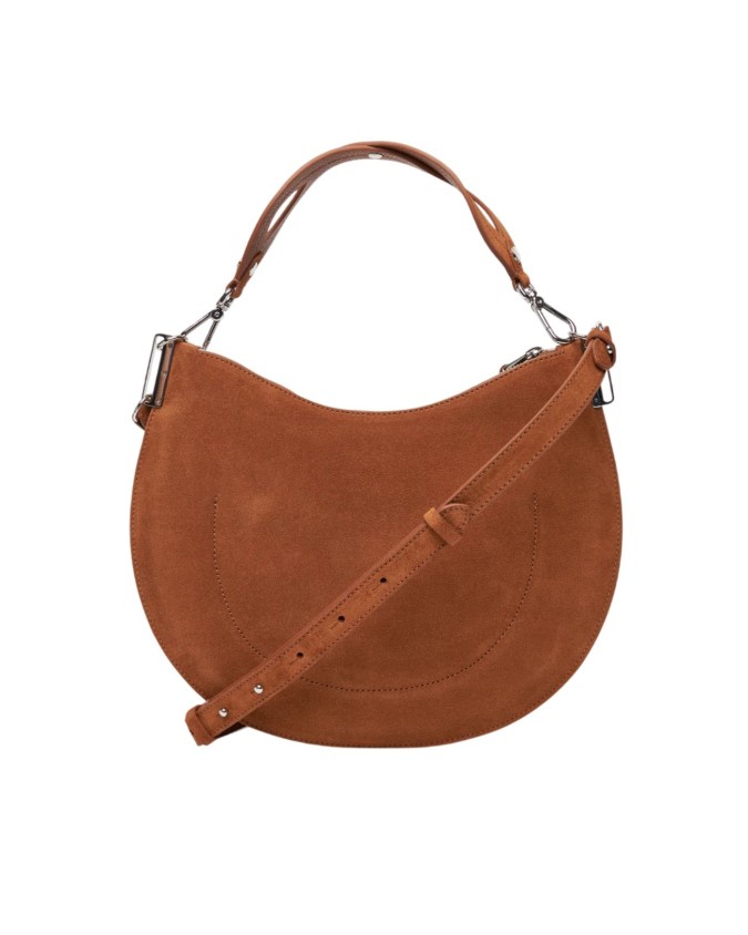  Coccinelle - Borsa a spalla in pelle scamosciata Medium Sunup