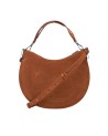  Coccinelle - Borsa a spalla in pelle scamosciata Medium Sunup