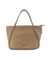 Ynot - Borsa shopping grande in simil pelle Fantasy