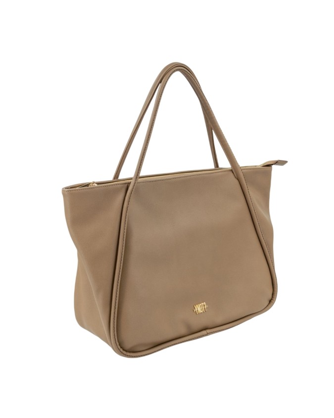 Ynot - Borsa shopping grande in simil pelle Fantasy