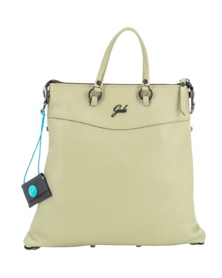 Gabs - Zaino donna in pelle Tg M con tasca Bull Black Yvonne