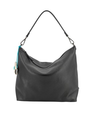Gabs - Borsa a spalla in pelle Filippa Tg. L Bull Black