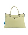  Gabs - Borsa piatta in pelle con tasca esterna Tg. 