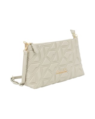 Alv By Alviero Martini - Borsa a spalla in ecopelle trapuntata Stella 2