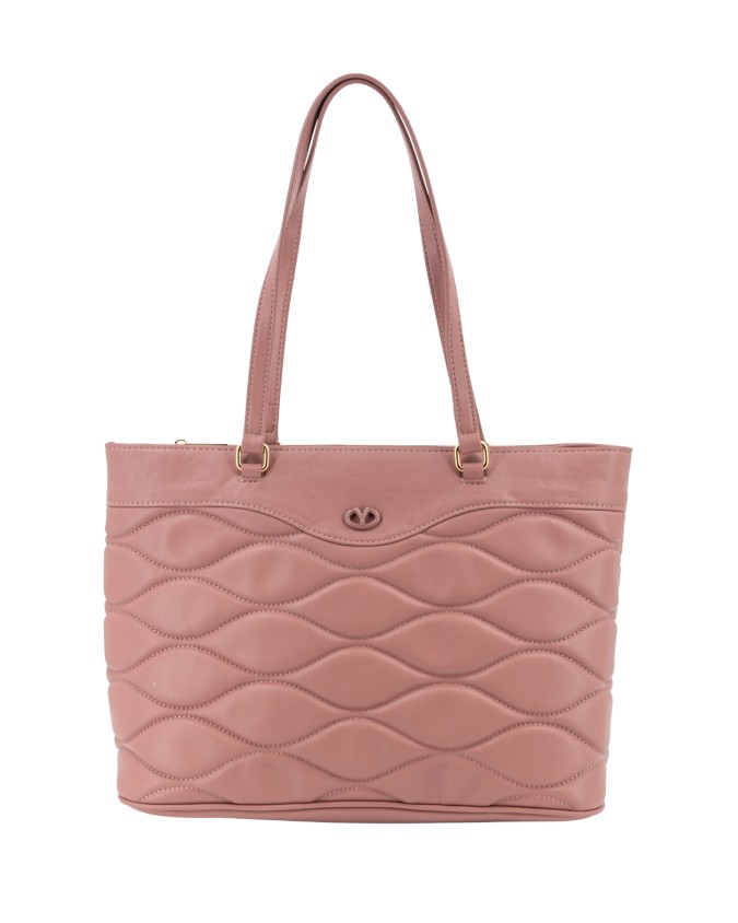 Ynot - Borsa shopping in ecopelle con doppio manico Iride