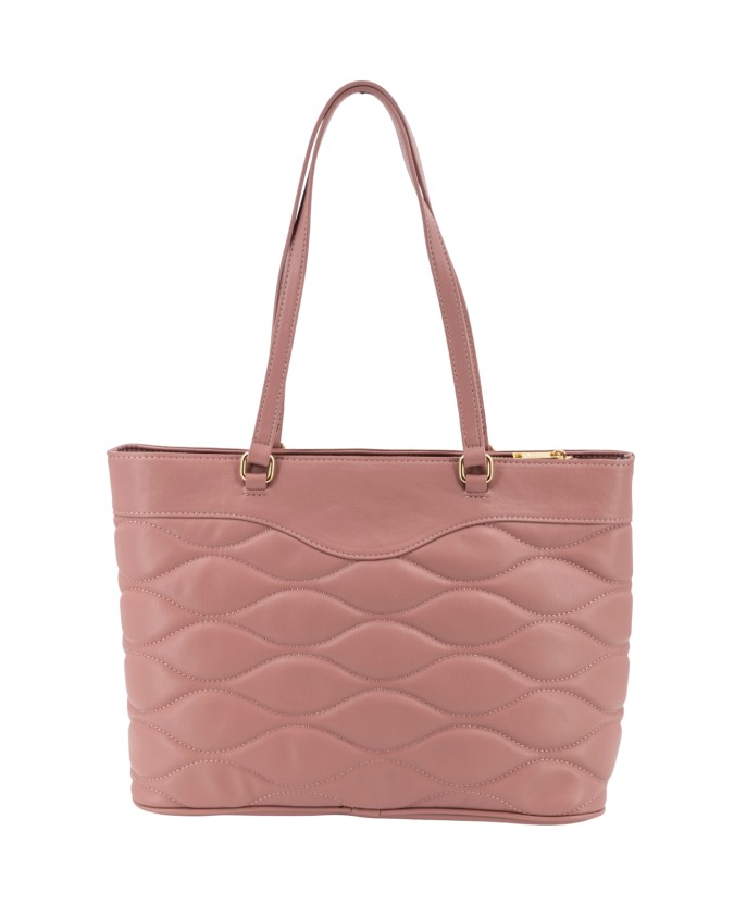 Ynot - Borsa shopping in ecopelle con doppio manico Iride