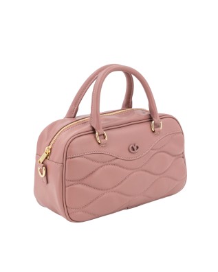 Ynot - Borsa a mano bauletto con tracolla in ecopelle Iride 2