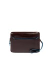  Piquadro - Pochette uomo in pelle con chiusura a impronta
