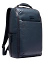  Piquadro - Zaino da viaggio personalizzabile in pelle porta pc