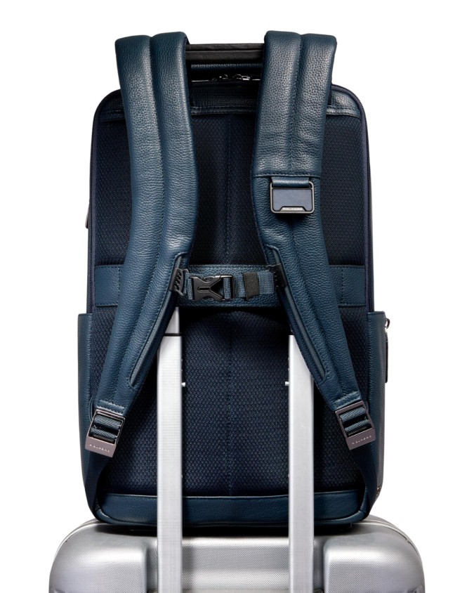  Piquadro - Zaino da viaggio personalizzabile in pelle porta pc