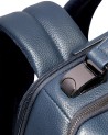  Piquadro - Zaino da viaggio personalizzabile in pelle porta pc
